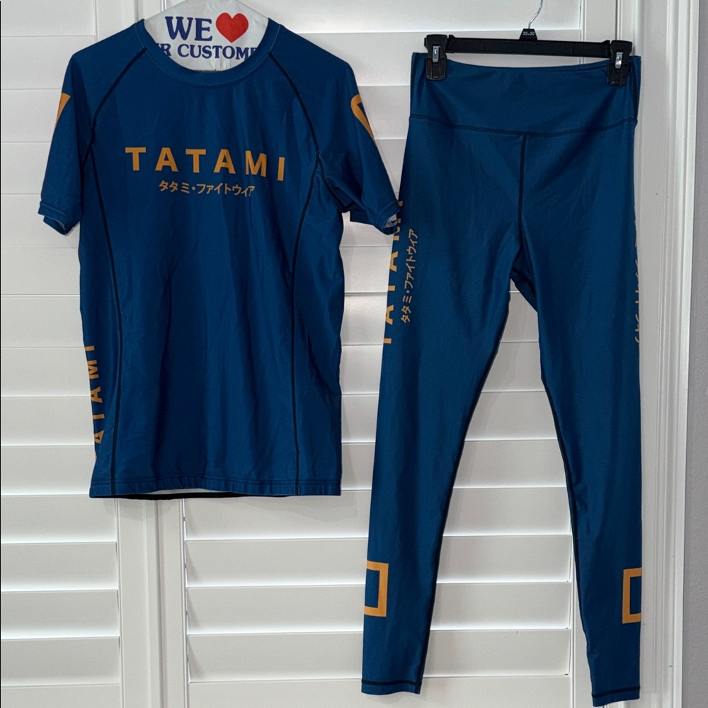 Tatami Blue and Yellow Jujitsu Set-L/XL